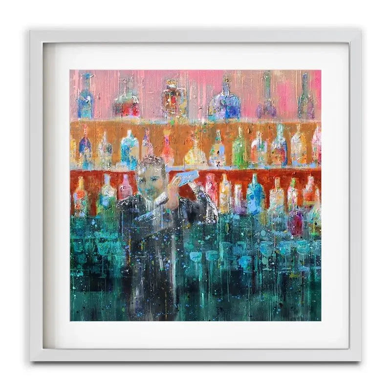 Happy Hour Framed Art Print Happy Hour Framed Art Print wall art product Studio Paint-Ing