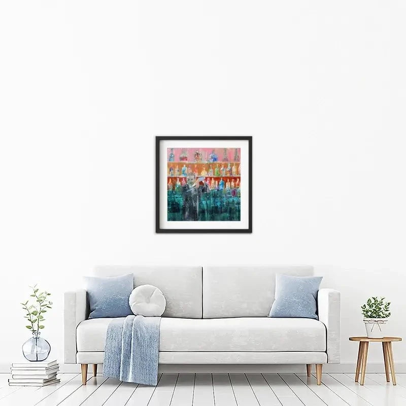 Happy Hour Framed Art Print Happy Hour Framed Art Print wall art product Studio Paint-Ing