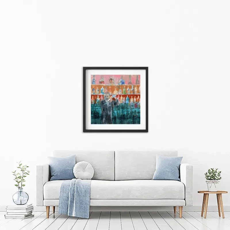 Happy Hour Framed Art Print Happy Hour Framed Art Print wall art product Studio Paint-Ing