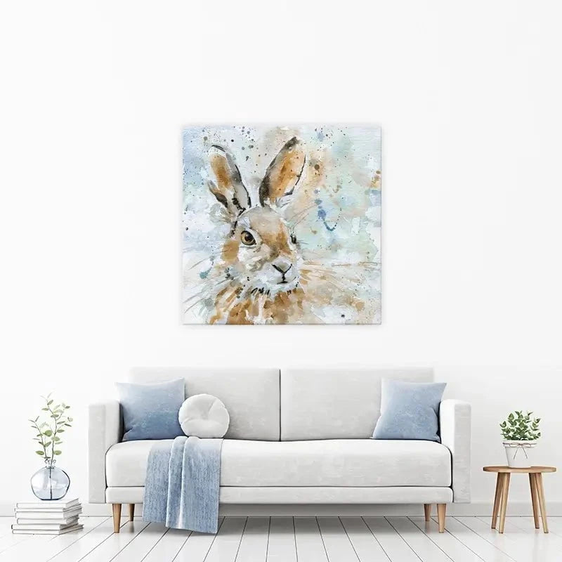 Hare Canvas Print Hare Canvas Print wall art product Carol Robinson