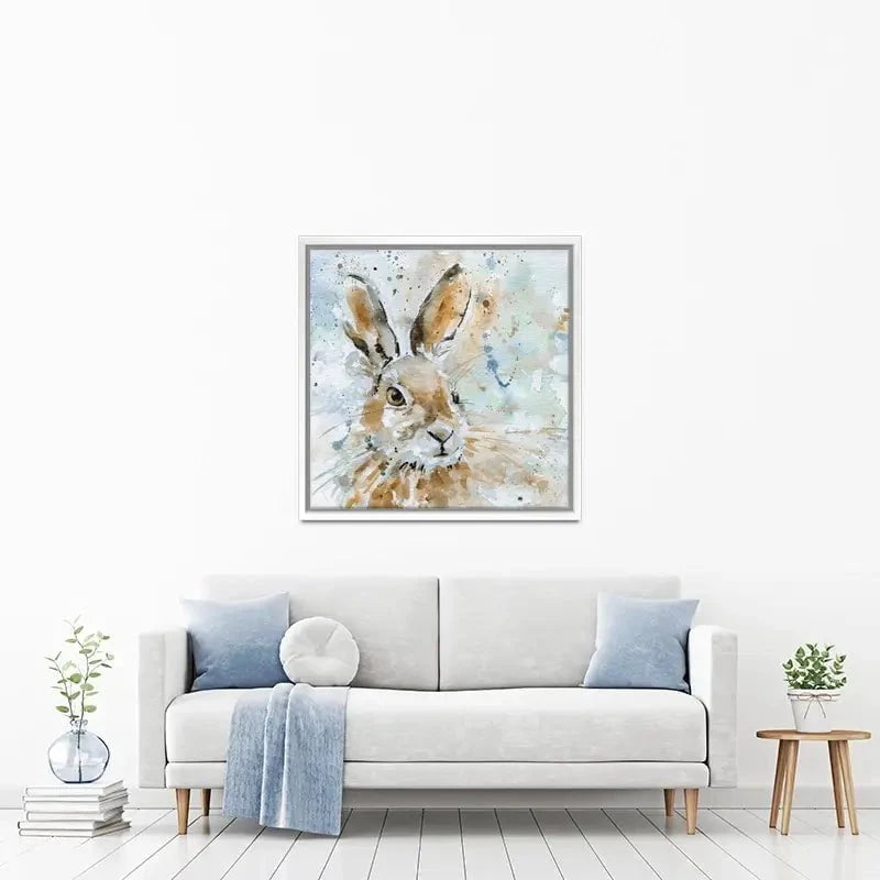 Hare Canvas Print Hare Canvas Print wall art product Carol Robinson