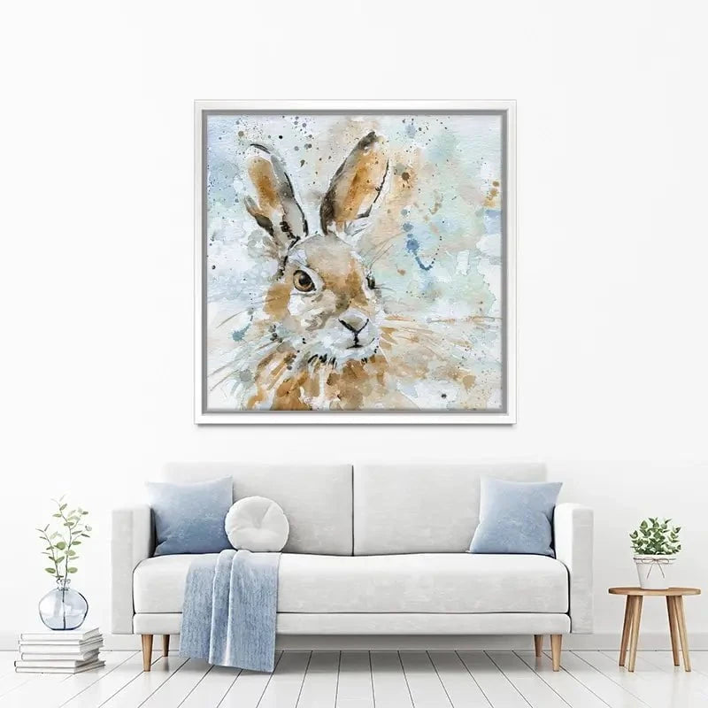 Hare Canvas Print Hare Canvas Print wall art product Carol Robinson