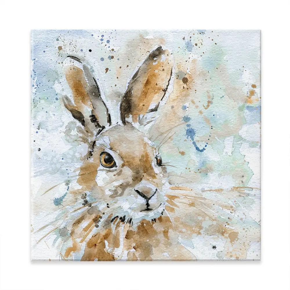 Hare Canvas Print Hare Canvas Print wall art product Carol Robinson