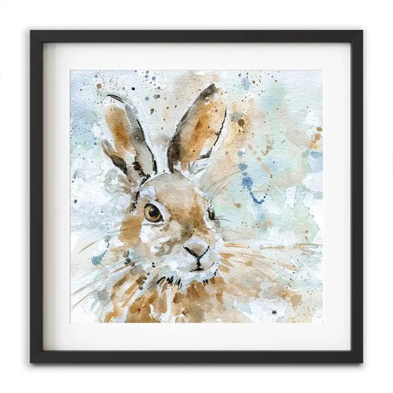 Hare Framed Art Print Hare Framed Art Print wall art product Carol Robinson