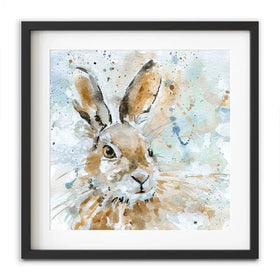 Hare Framed Art Print Hare Framed Art Print wall art product Carol Robinson