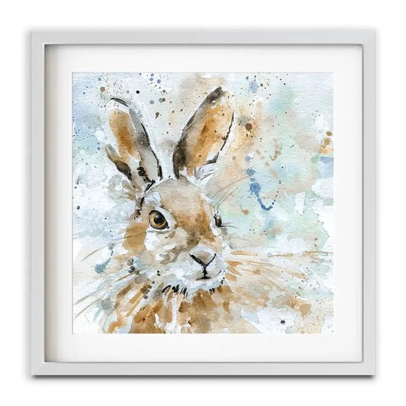 Hare Framed Art Print Hare Framed Art Print wall art product Carol Robinson