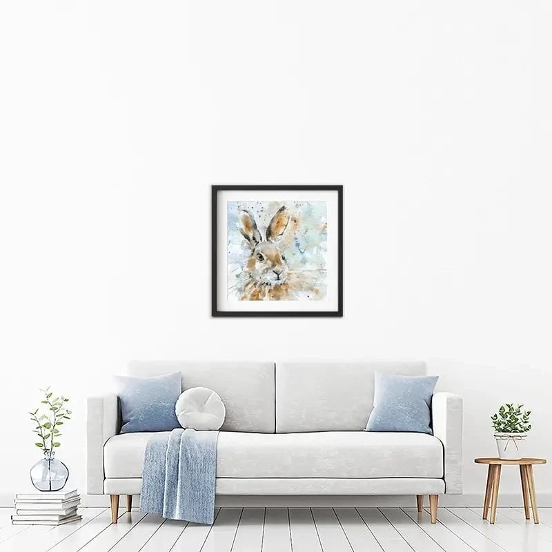 Hare Framed Art Print Hare Framed Art Print wall art product Carol Robinson