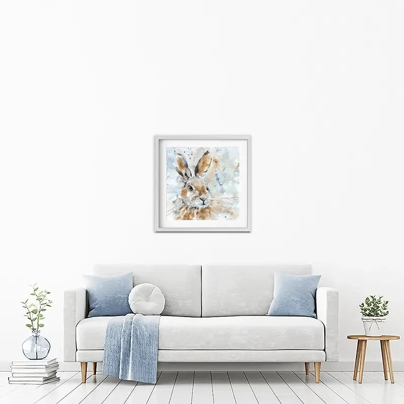 Hare Framed Art Print Hare Framed Art Print wall art product Carol Robinson