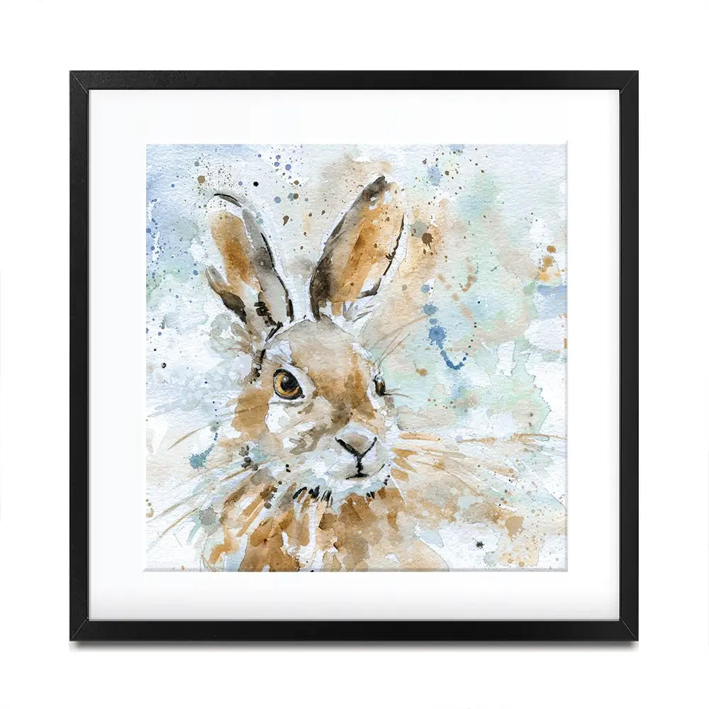 Hare Framed Art Print Hare Framed Art Print wall art product Carol Robinson