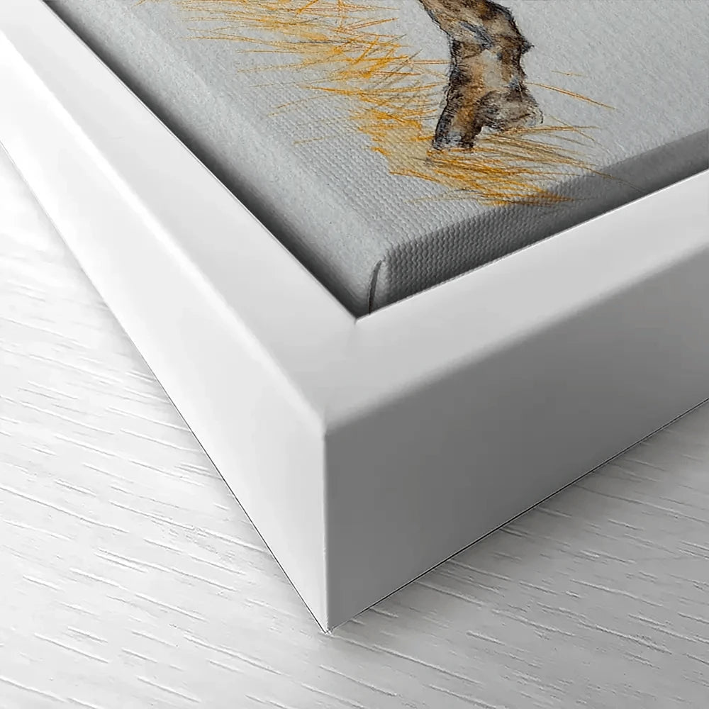 Hare On The Run Canvas Print Hare On The Run Canvas Print wall art product Martin Charles Hatch / Shutterstock