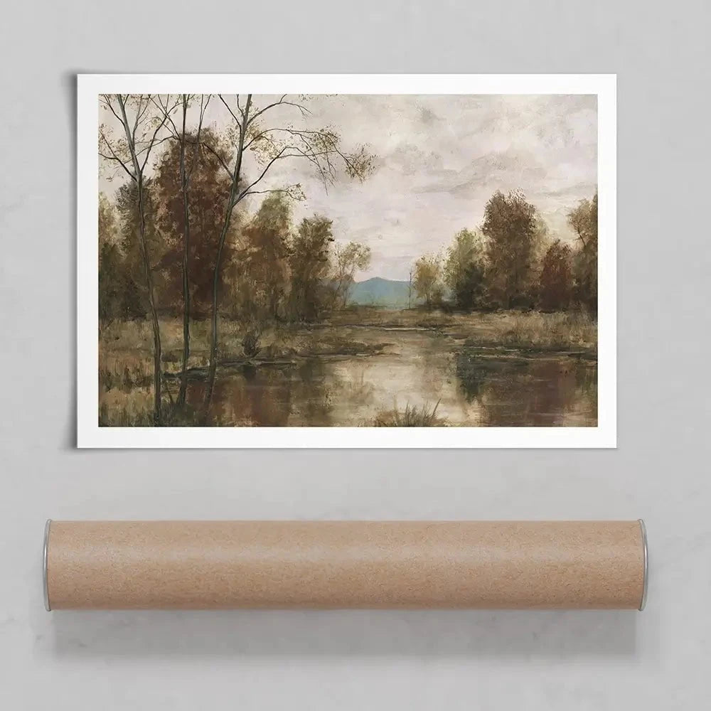 Harvest Moor Art Print Harvest Moor Art Print wall art product Michael Willett