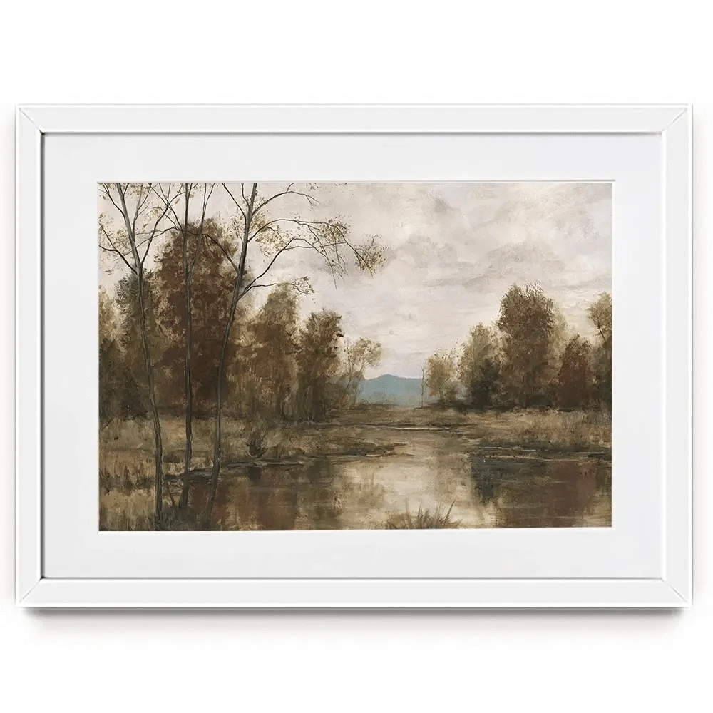 Harvest Moor Framed Art Print Harvest Moor Framed Art Print wall art product Michael Willett