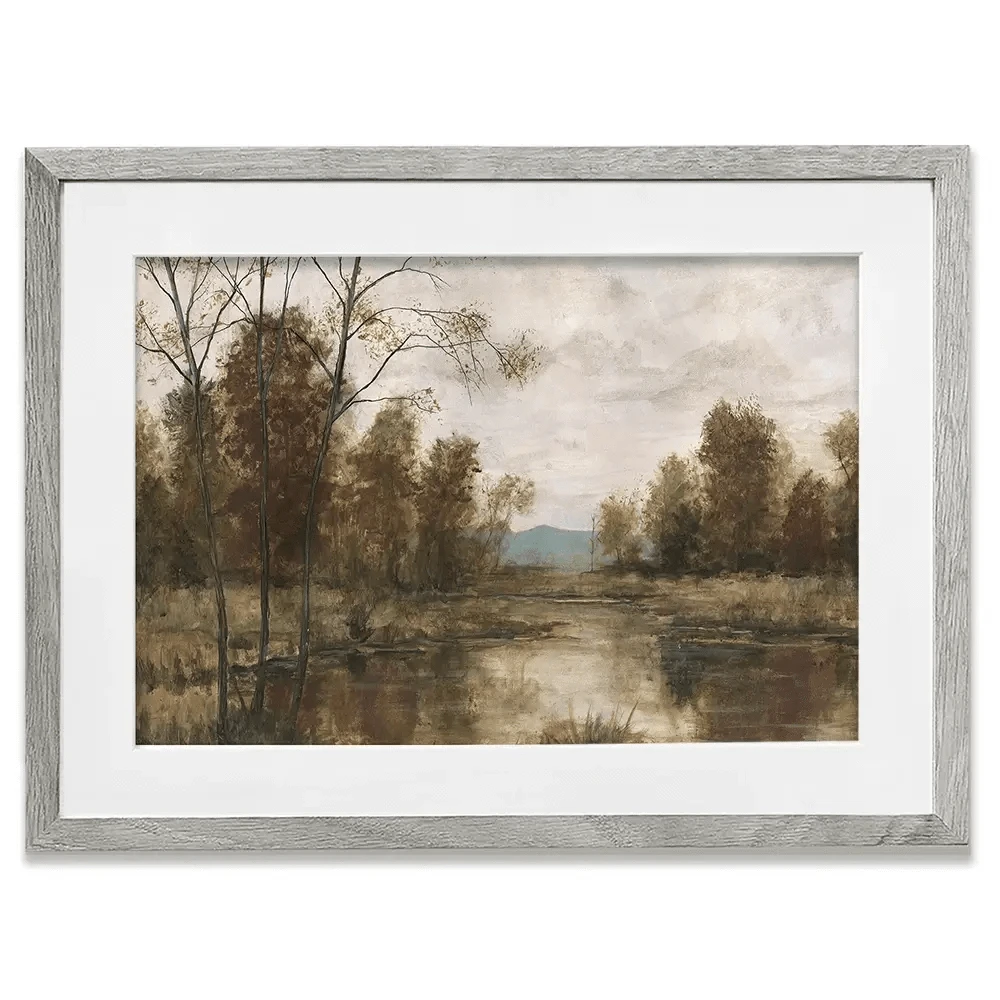 Harvest Moor Framed Art Print Harvest Moor Framed Art Print wall art product Michael Willett