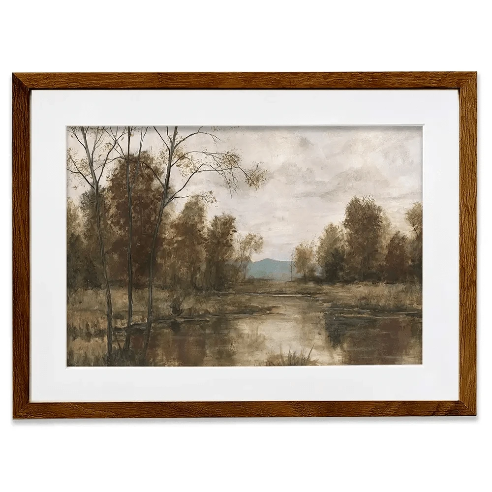 Harvest Moor Framed Art Print Harvest Moor Framed Art Print wall art product Michael Willett