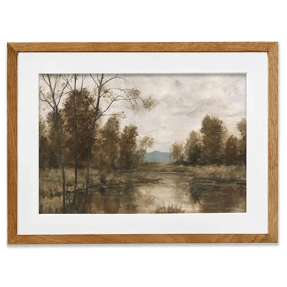 Harvest Moor Framed Art Print Harvest Moor Framed Art Print wall art product Michael Willett