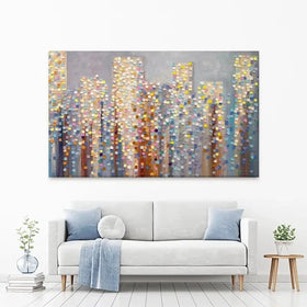Hazy Sky Canvas Print Hazy Sky Canvas Print wall art product Ekaterina Ermilkina