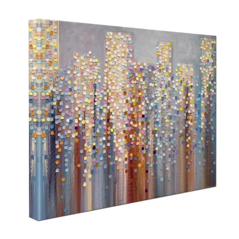 Hazy Sky Canvas Print Hazy Sky Canvas Print wall art product Ekaterina Ermilkina