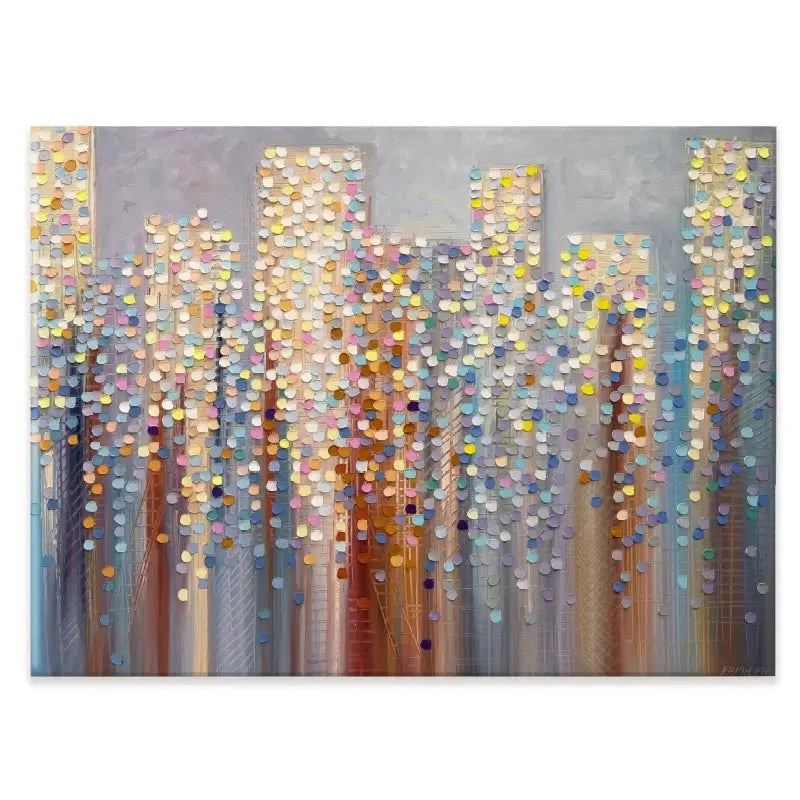 Hazy Sky Canvas Print Hazy Sky Canvas Print wall art product Ekaterina Ermilkina