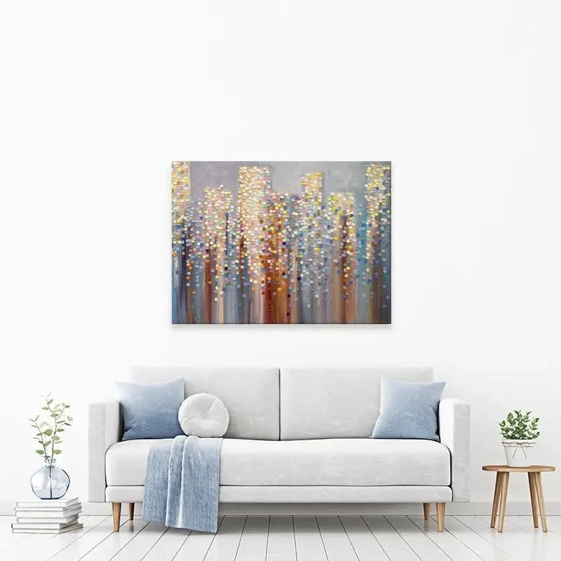 Hazy Sky Canvas Print Hazy Sky Canvas Print wall art product Ekaterina Ermilkina