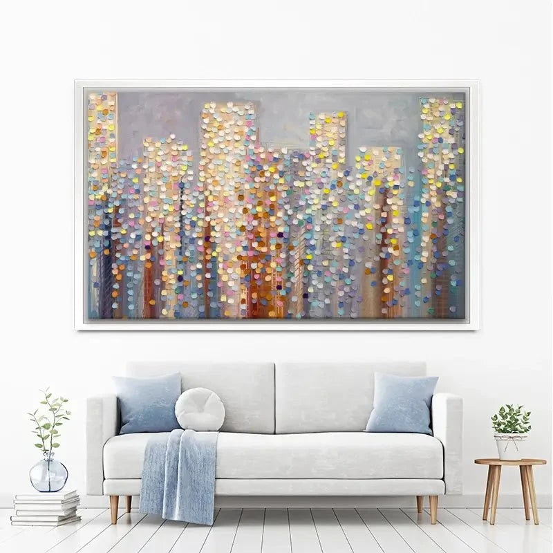 Hazy Sky Canvas Print Hazy Sky Canvas Print wall art product Ekaterina Ermilkina
