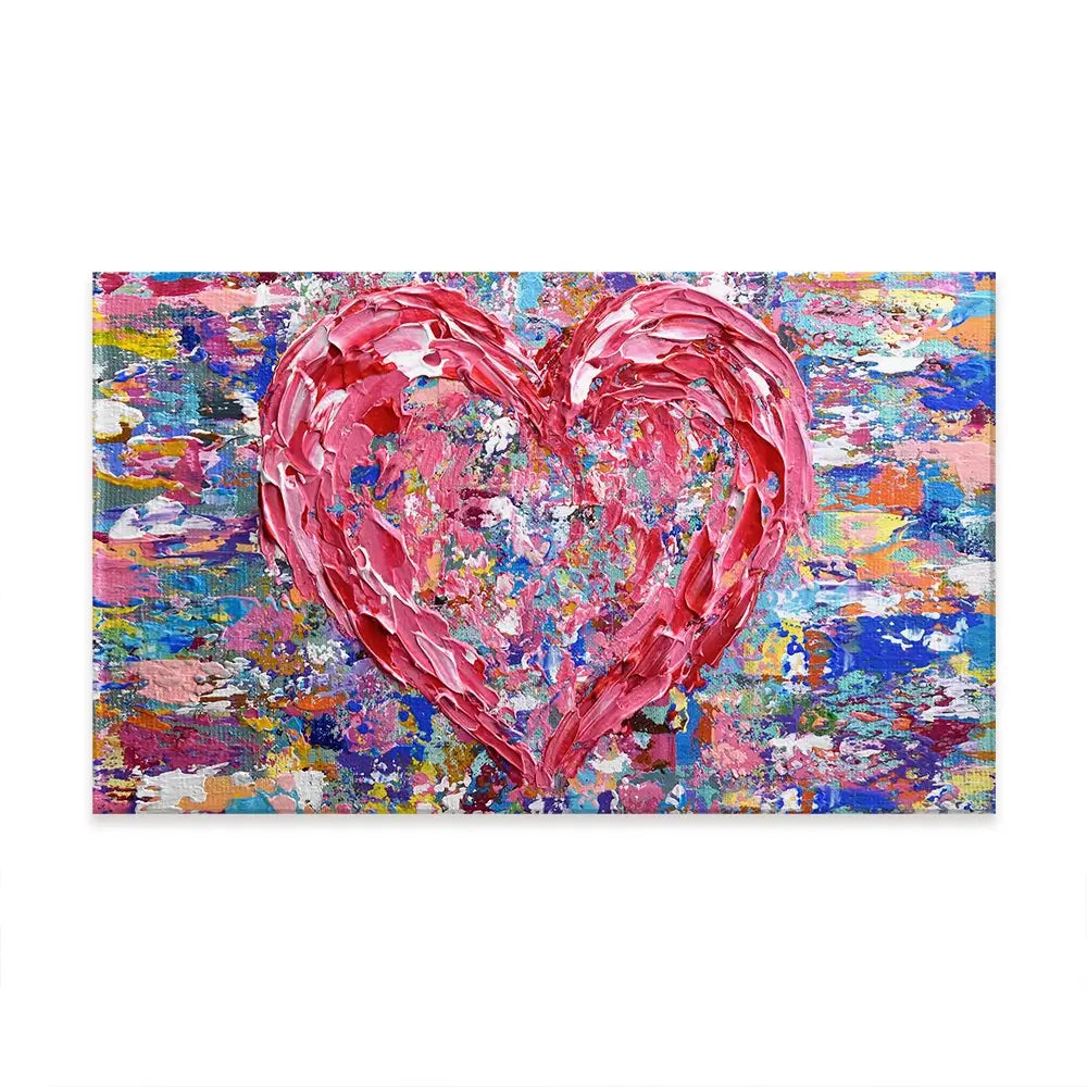 Heart Oversized Canvas Print Heart Oversized Canvas Print wall art product Art Print Shop