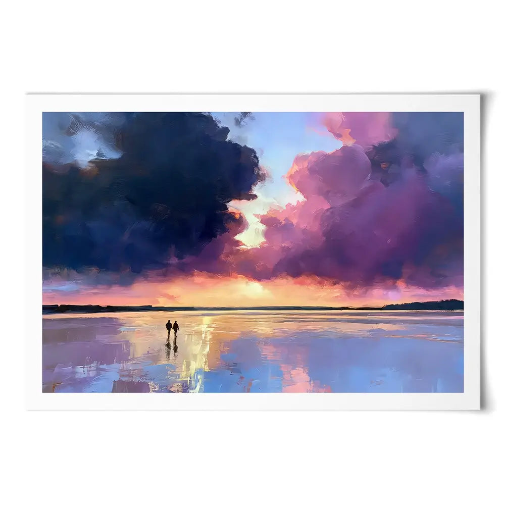Heart To Heart Stroll Art Print Heart To Heart Stroll Art Print wall art product David Alexander Elder
