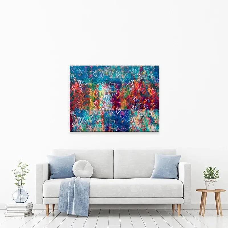 Hearts Everywhere Canvas Print Hearts Everywhere Canvas Print wall art product Svetlana Aleynikova