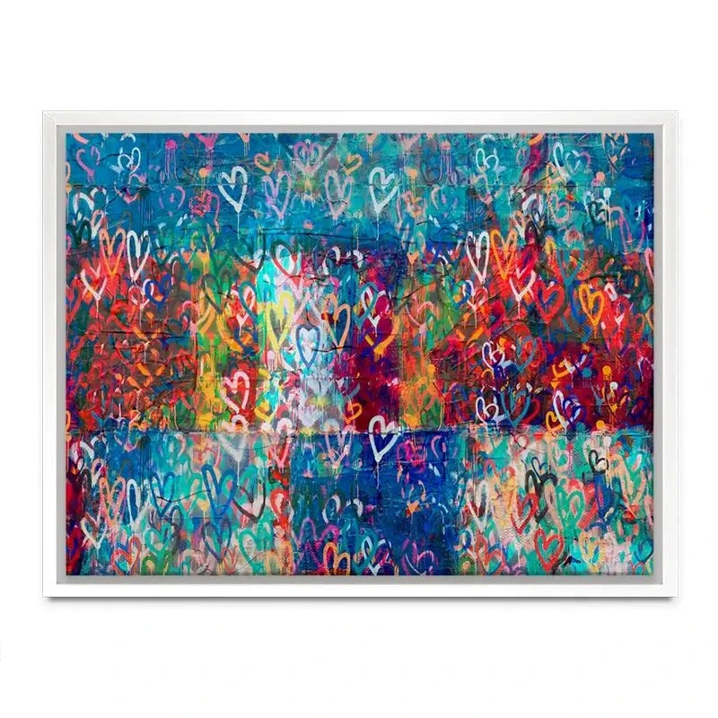 Hearts Everywhere Canvas Print Hearts Everywhere Canvas Print wall art product Svetlana Aleynikova