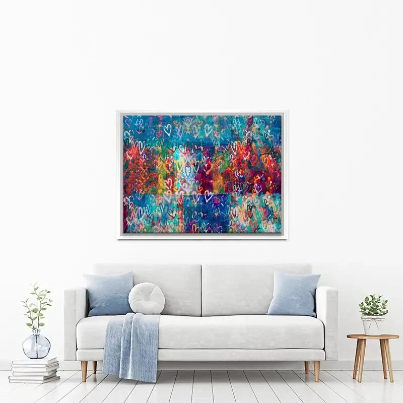 Hearts Everywhere Canvas Print Hearts Everywhere Canvas Print wall art product Svetlana Aleynikova