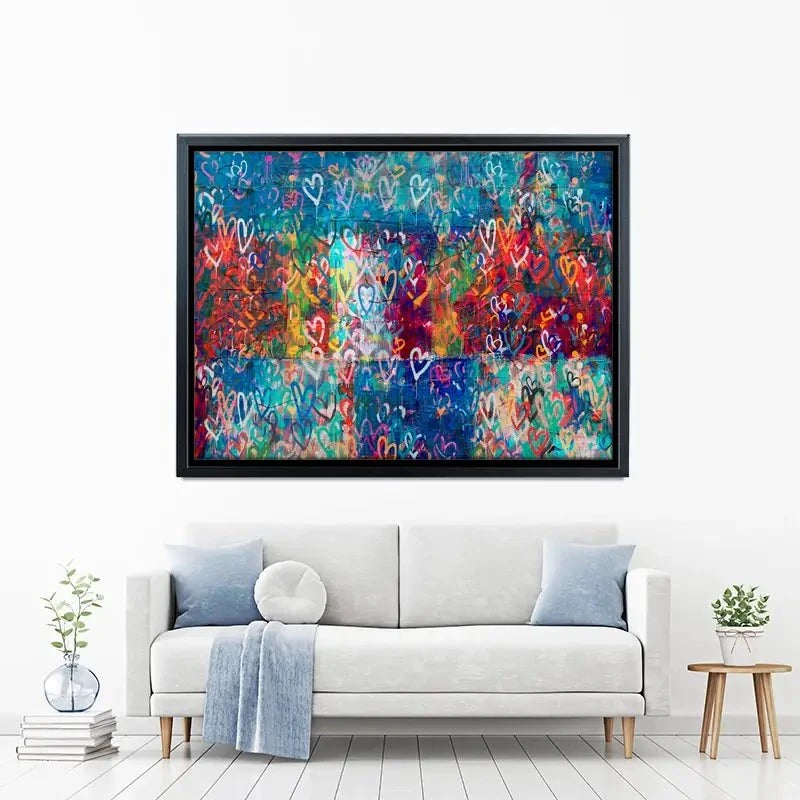Hearts Everywhere Canvas Print Hearts Everywhere Canvas Print wall art product Svetlana Aleynikova