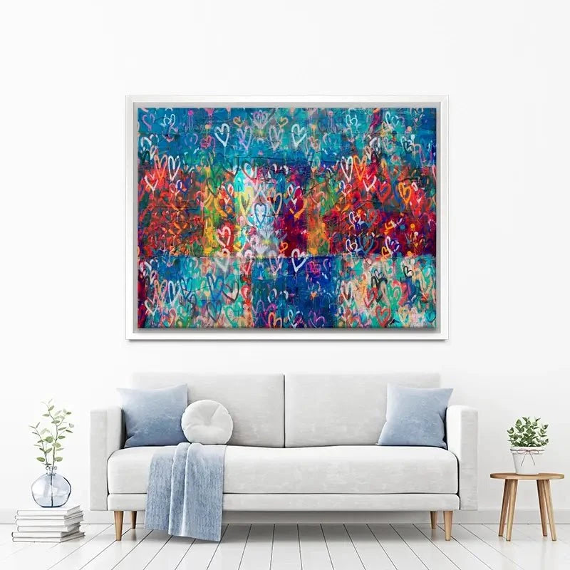 Hearts Everywhere Canvas Print Hearts Everywhere Canvas Print wall art product Svetlana Aleynikova