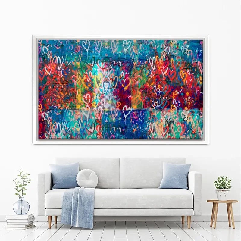 Hearts Everywhere Canvas Print Hearts Everywhere Canvas Print wall art product Svetlana Aleynikova
