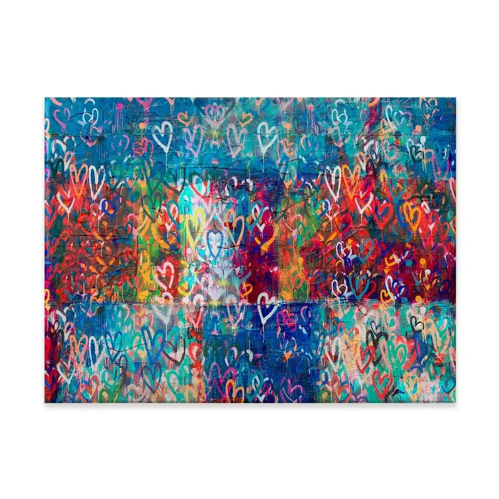 Hearts Everywhere Canvas Print Hearts Everywhere Canvas Print wall art product Svetlana Aleynikova