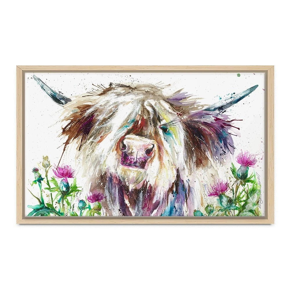 Heathcliffe Canvas Print Heathcliffe Canvas Print wall art product Nicola Jane Rowles