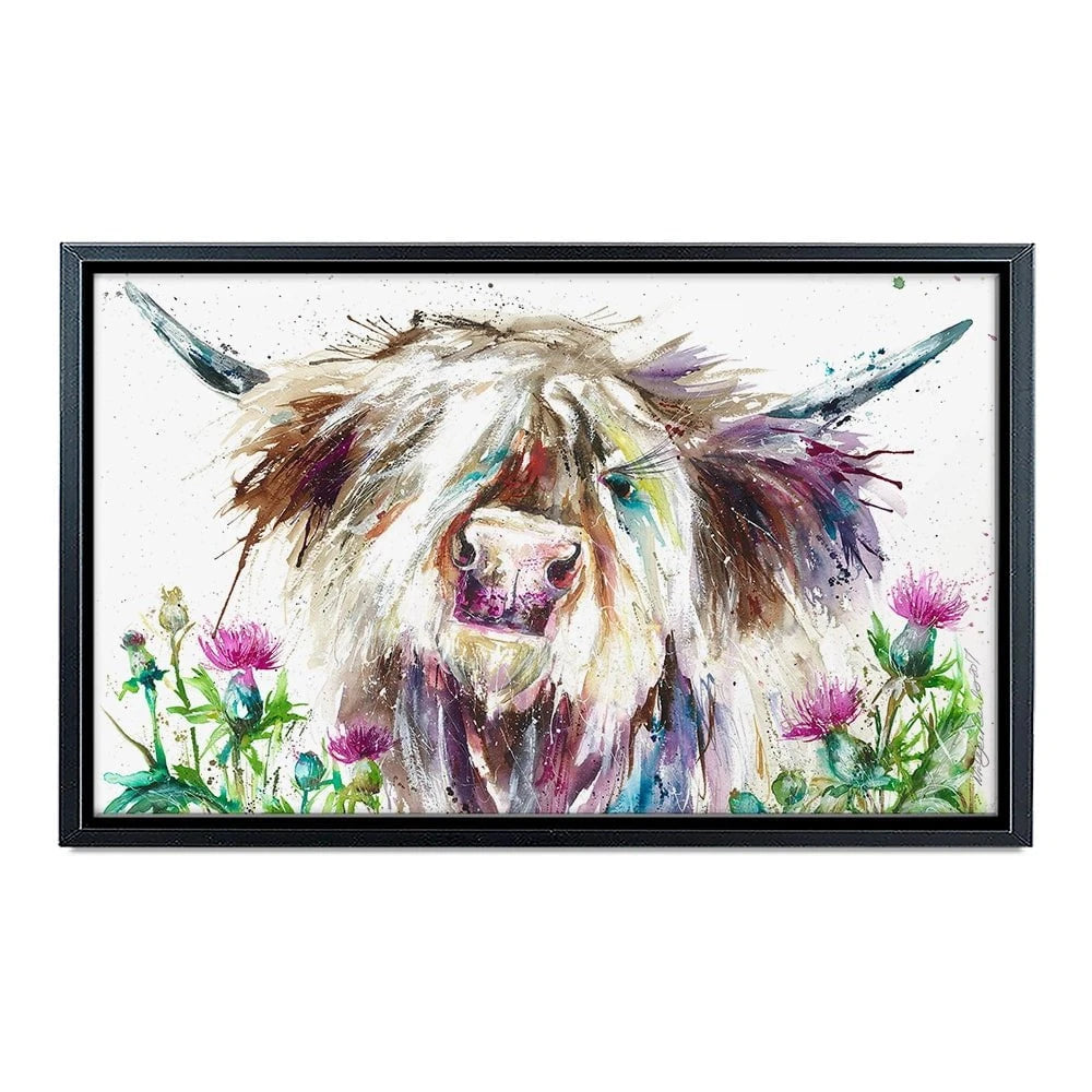 Heathcliffe Canvas Print Heathcliffe Canvas Print wall art product Nicola Jane Rowles