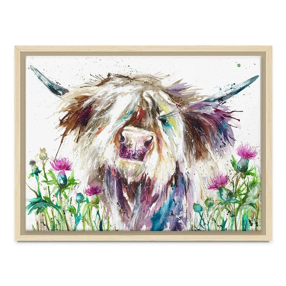Heathcliffe Canvas Print Heathcliffe Canvas Print wall art product Nicola Jane Rowles