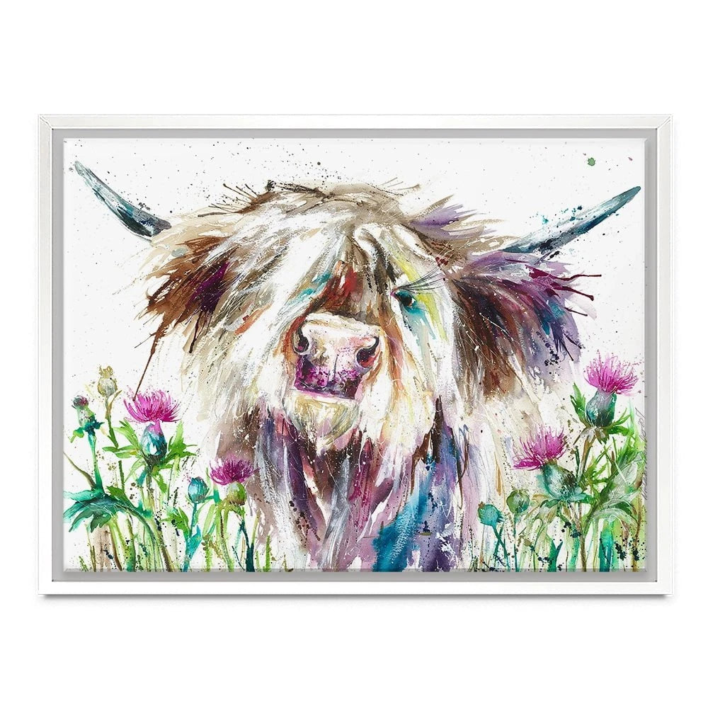 Heathcliffe Canvas Print Heathcliffe Canvas Print wall art product Nicola Jane Rowles