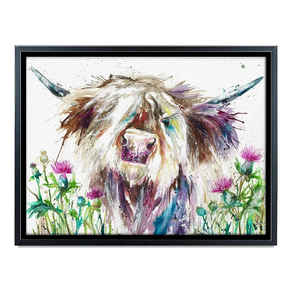 Heathcliffe Canvas Print Heathcliffe Canvas Print wall art product Nicola Jane Rowles