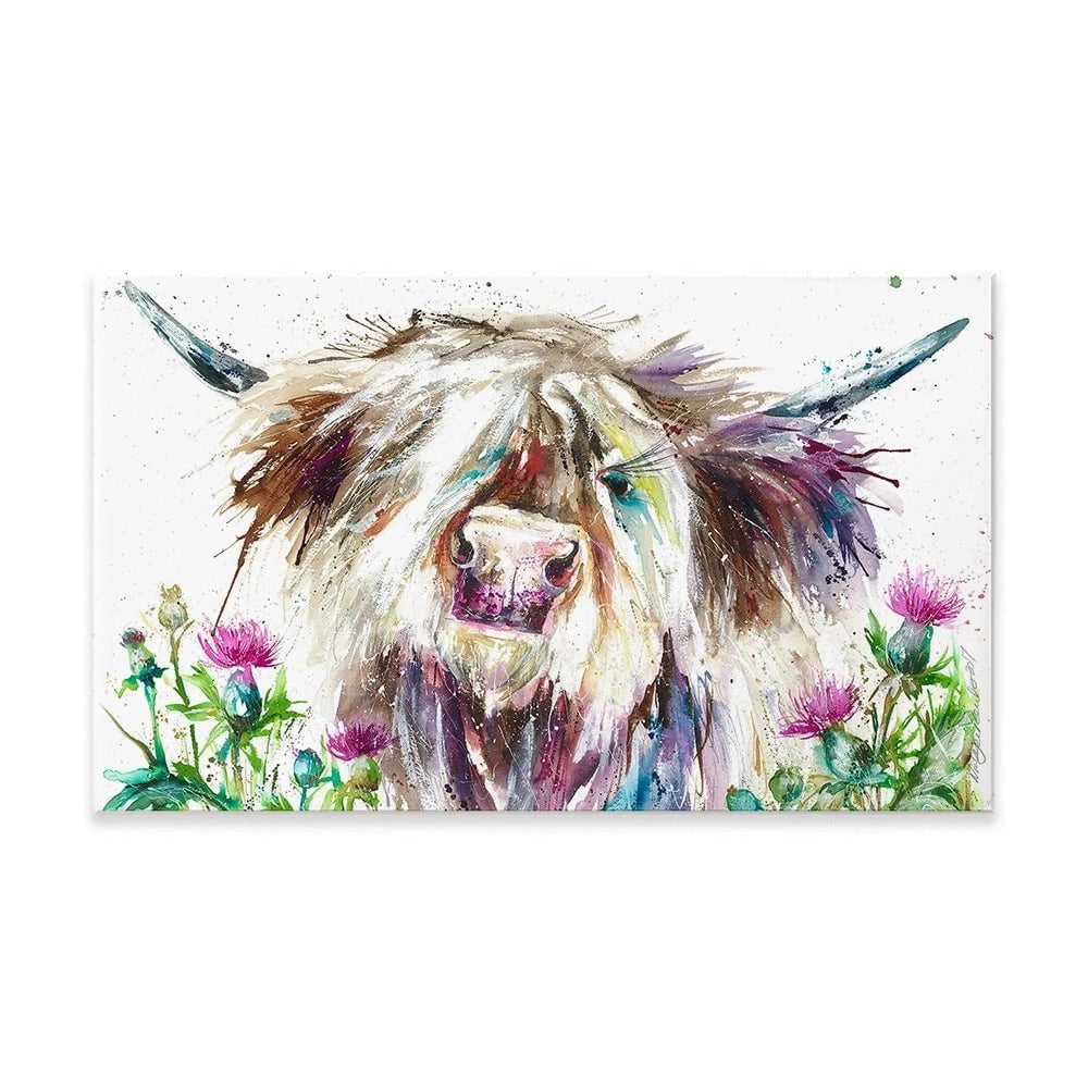 Heathcliffe Canvas Print Heathcliffe Canvas Print wall art product Nicola Jane Rowles
