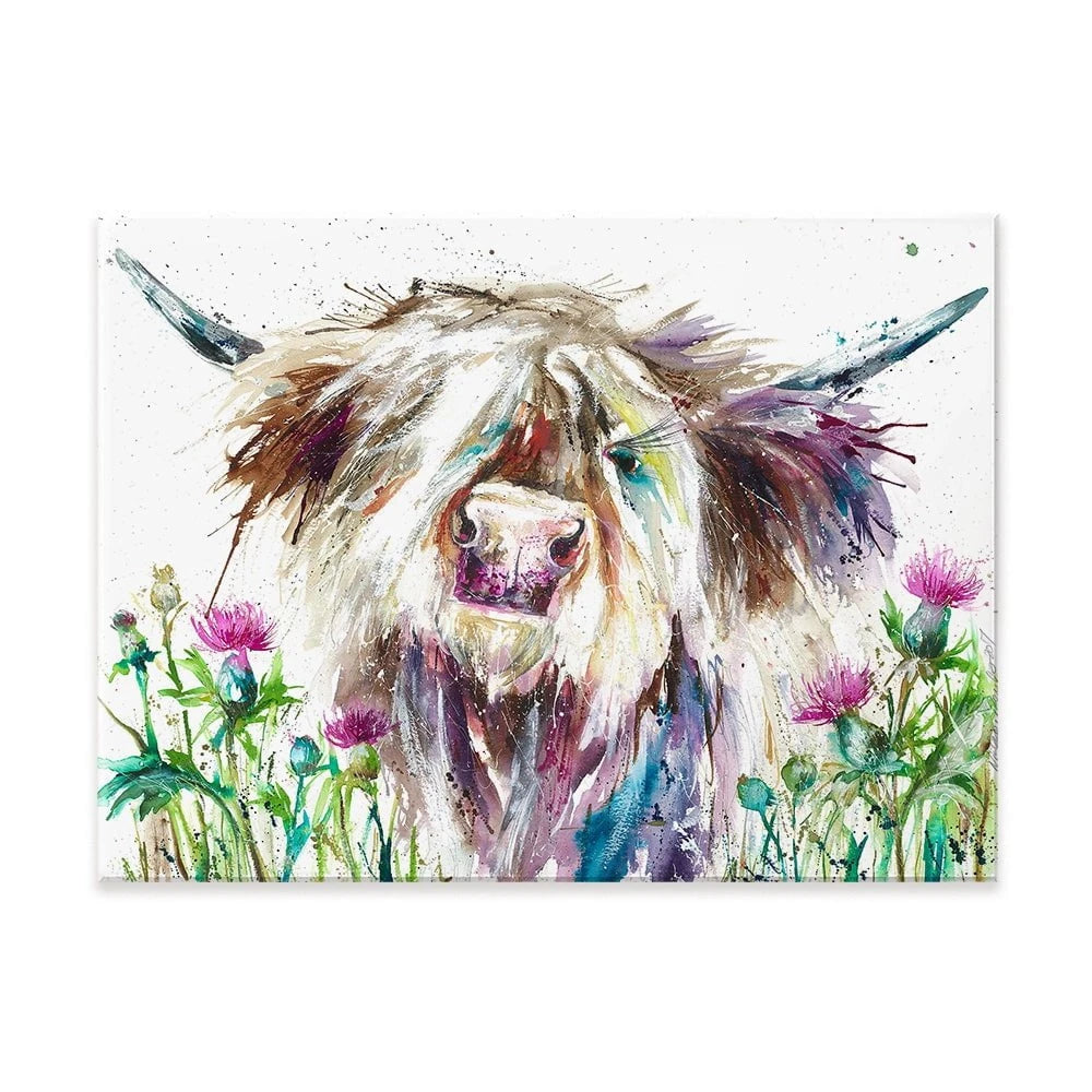 Heathcliffe Canvas Print Heathcliffe Canvas Print wall art product Nicola Jane Rowles
