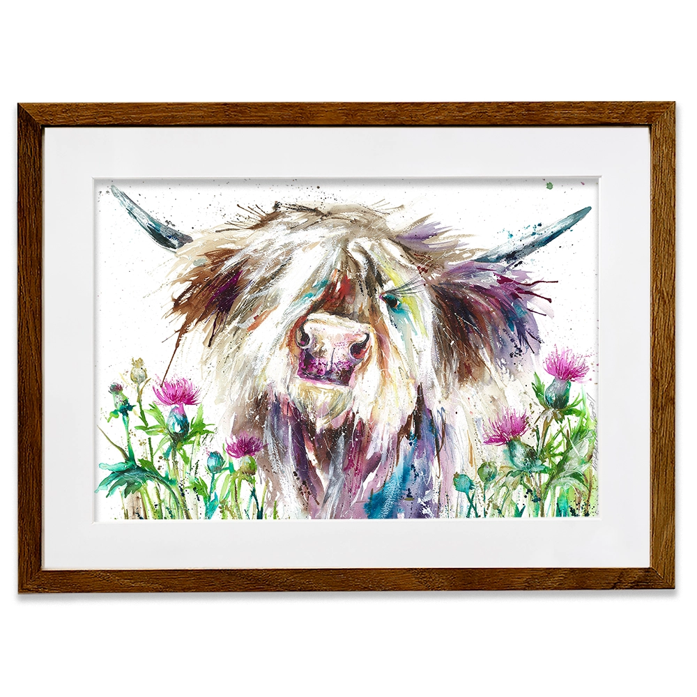 Heathcliffe Framed Art Print Heathcliffe Framed Art Print wall art product Nicola Jane Rowles