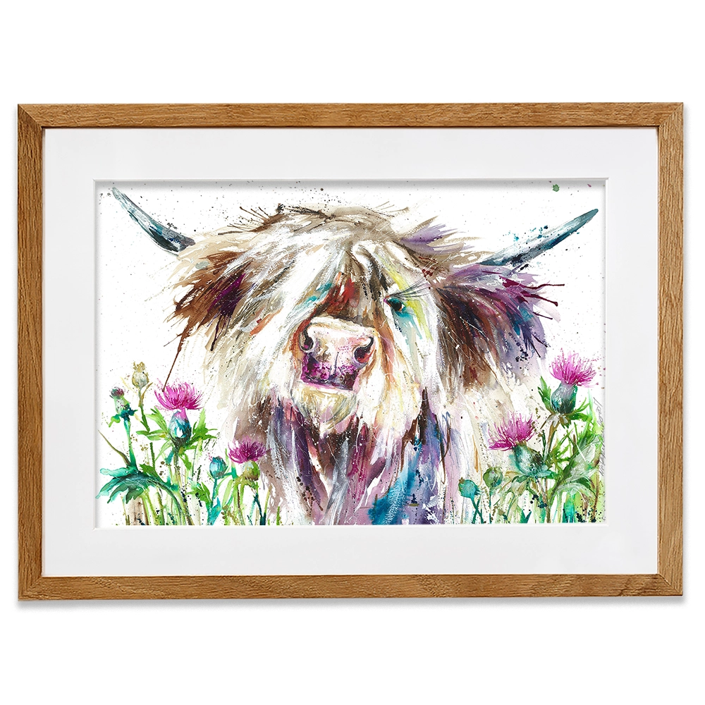 Heathcliffe Framed Art Print Heathcliffe Framed Art Print wall art product Nicola Jane Rowles