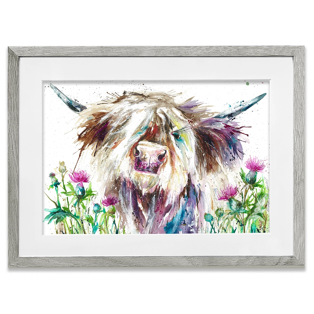 Heathcliffe Framed Art Print Heathcliffe Framed Art Print wall art product Nicola Jane Rowles