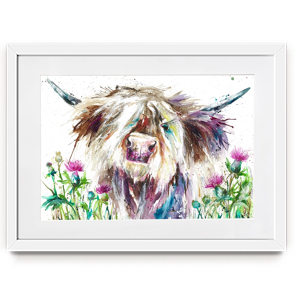 Heathcliffe Framed Art Print Heathcliffe Framed Art Print wall art product Nicola Jane Rowles