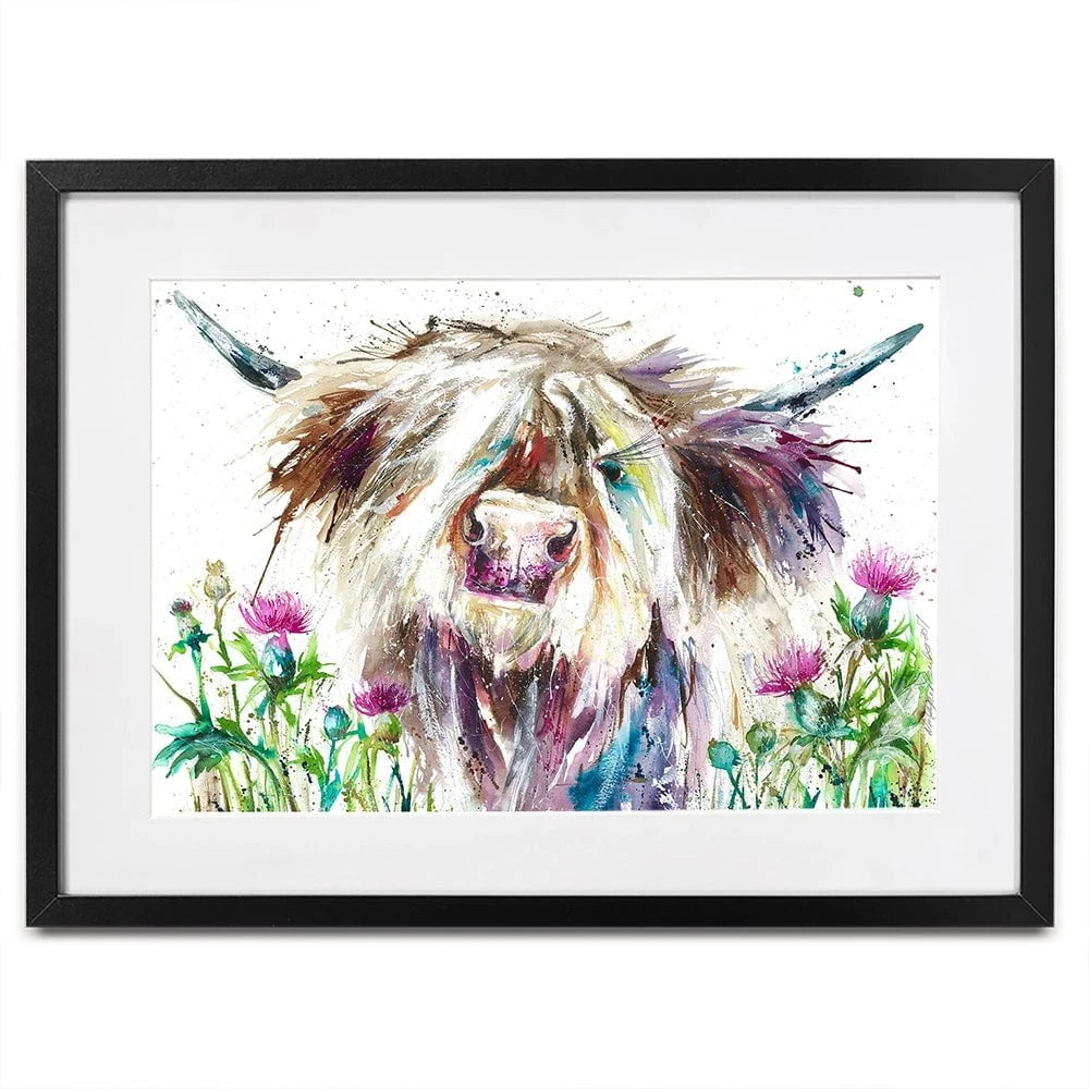 Heathcliffe Framed Art Print Heathcliffe Framed Art Print wall art product Nicola Jane Rowles