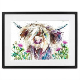 Heathcliffe Framed Art Print Heathcliffe Framed Art Print wall art product Nicola Jane Rowles