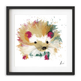 Hedgehog Framed Art Print wall art product Aimee Linzi