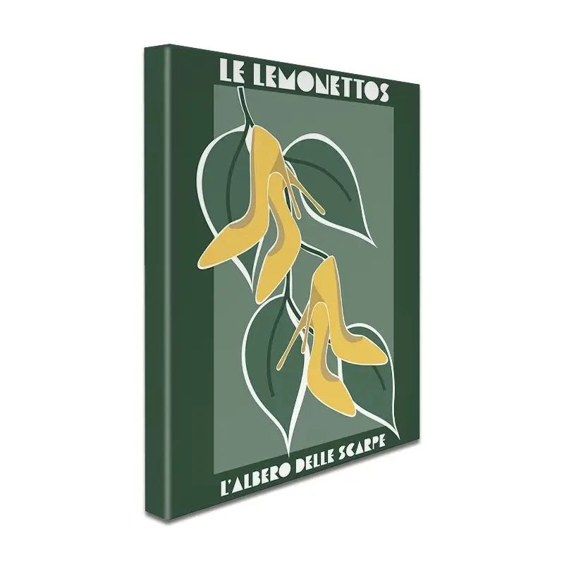 Heels Grow On Trees Canvas Print Heels Grow On Trees Canvas Print wall art product Sarah Manovski