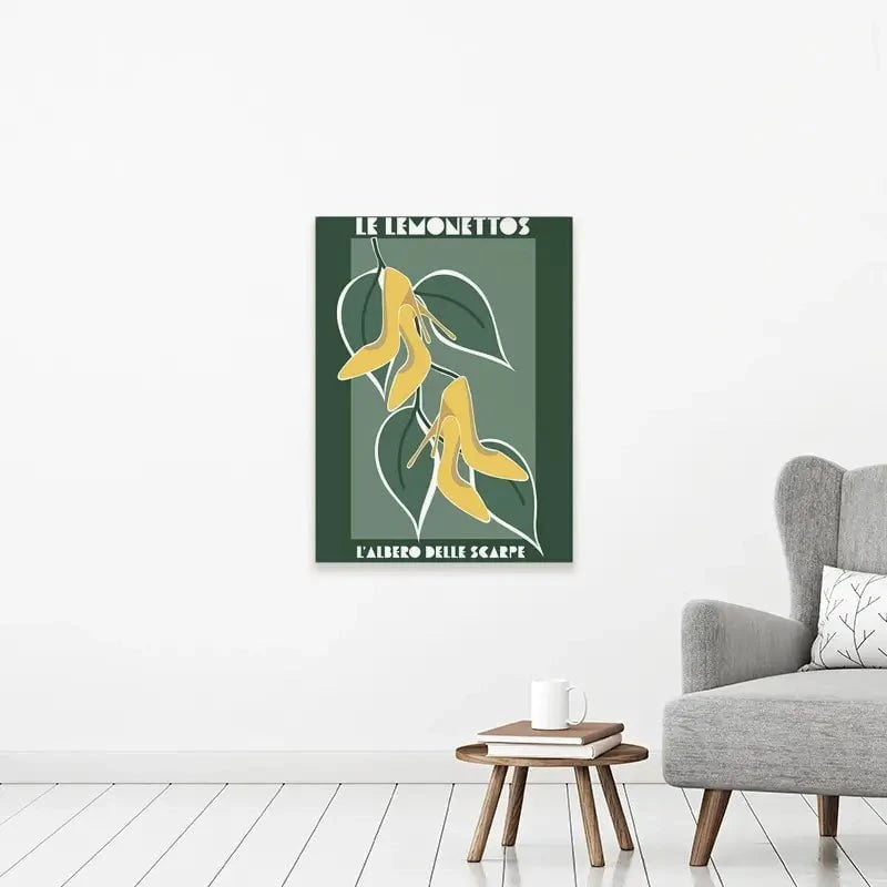 Heels Grow On Trees Canvas Print Heels Grow On Trees Canvas Print wall art product Sarah Manovski