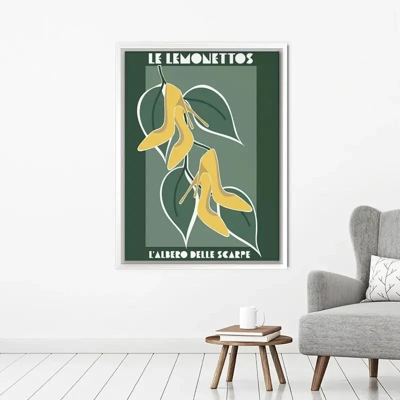 Heels Grow On Trees Canvas Print Heels Grow On Trees Canvas Print wall art product Sarah Manovski